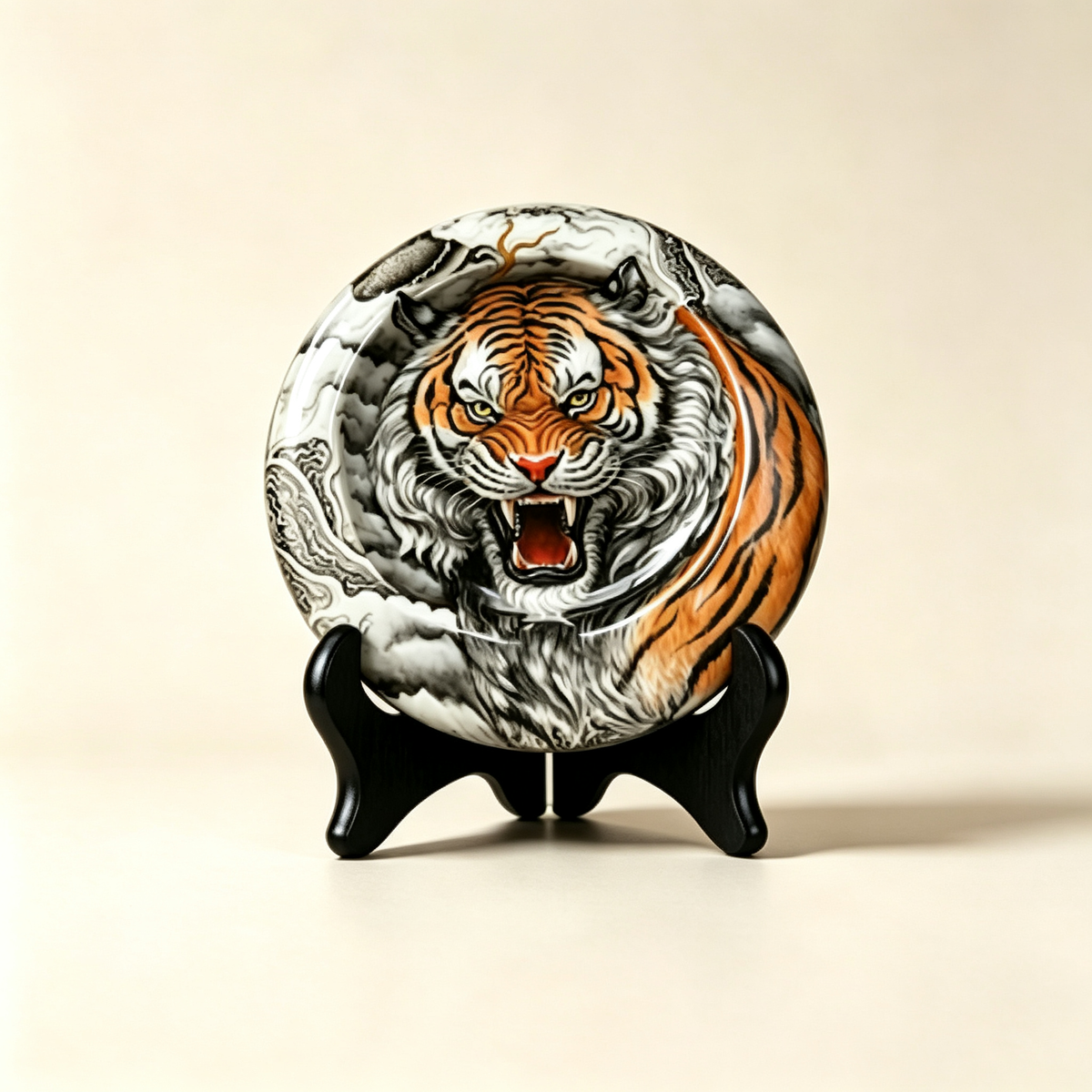 Luxury Handcrafted Porcelain Cigar Ashtray