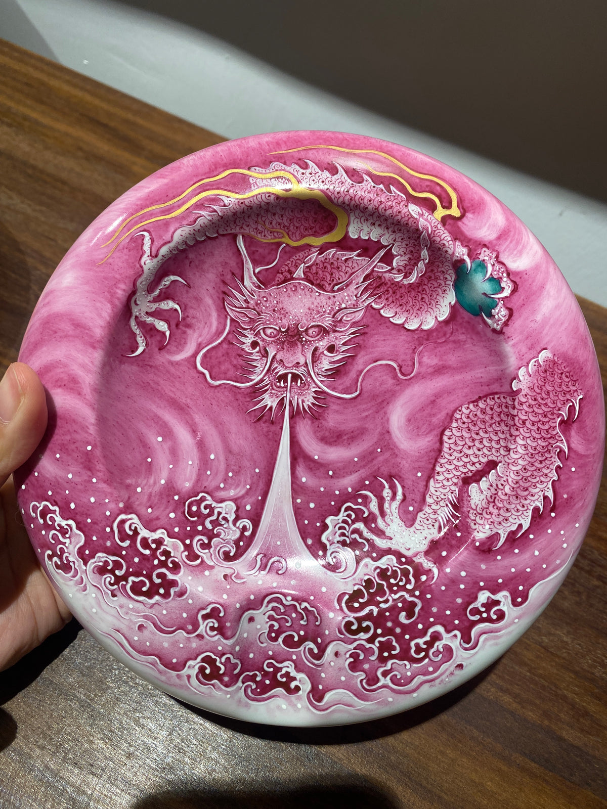 Luxury Handcrafted Porcelain Cigar Ashtray