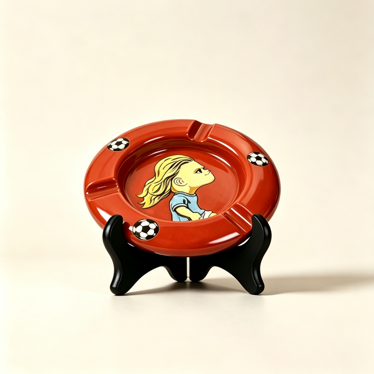 Luxury Handcrafted Porcelain Cigar Ashtray